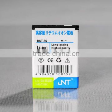 JNT mobile phone battery Fit for Sony Ericsson BST-36