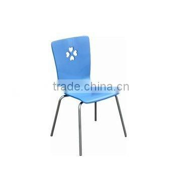 hot sale wholesale plastic colorful chair witout armrest/ conference plastic chair No. ZM-131