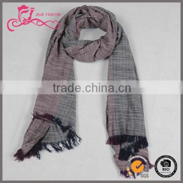 Hot Sale Beautiful 100% Cotton Wholesale winter scarf for women