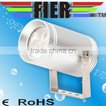 2011 RGB led spot lampy 3*3w