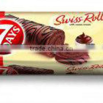 SWISS ROLL 7 DAYS COCOA DECORATION 200g