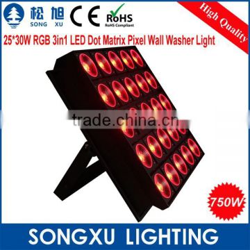 popular effect lighting 25x30w matrix led washer equipment stage dj party lighting