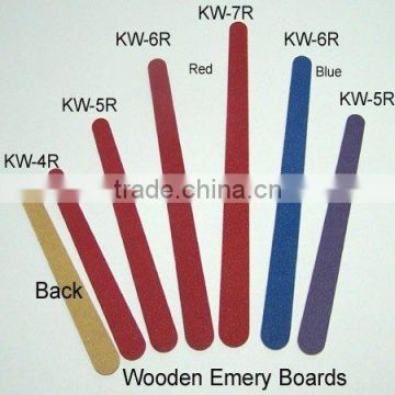 Wooden nail file