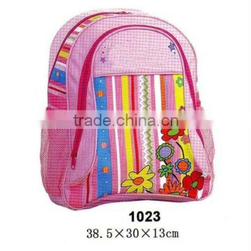 2013 kids school bag with side pocket