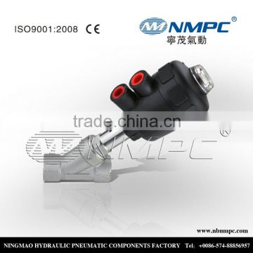 China manufacture hotsale 45 degree angle valve