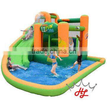 HL PVC tarpaulin material for child inflatable jumping bed