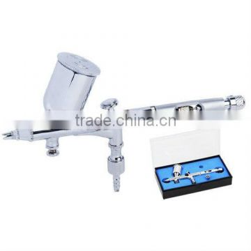 Double-action Trigger Air-paint Control 0.2mm DUAL-ACTION AIRBRUSH GUN GRAVITY PAINT TATTOO PR-181A
