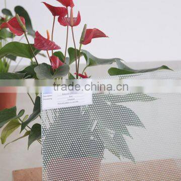 Silkscreen printing glass white dot with AS/NZS2208:1996, BS6206, EN12150 certificate