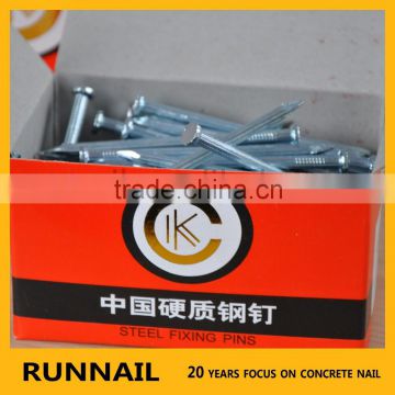 Galvanized 45# concrete steel straight grooved nails manufacturers in Hangzhou