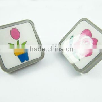 Lovely cute fresh feeling various designs rubber furniture handle