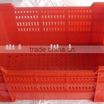 plastic crate for apples and vegetable