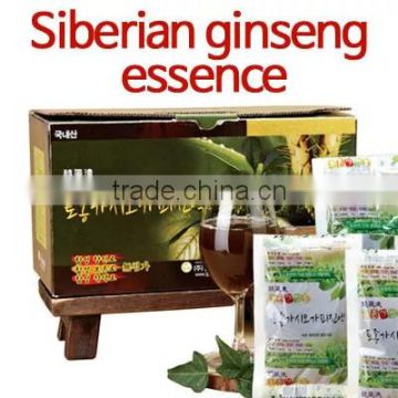 100% Siberian ginseng native essence 100ml * 30pcs/korean red ginseng drink/ginseng energy drink