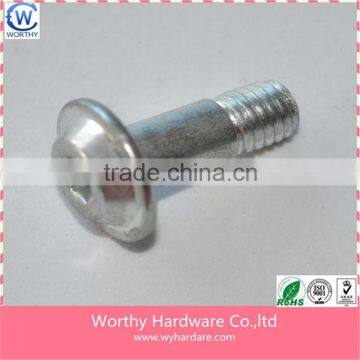 ISO9001professional cnc aluminum screw turned machining part