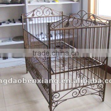 wrought iron cot