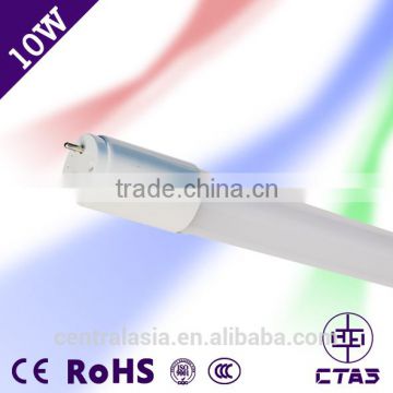 Factory t8 led tube is promotion 10W 60cm PF>0.9 high lumen with 3 years warranty led t8 tube plastic