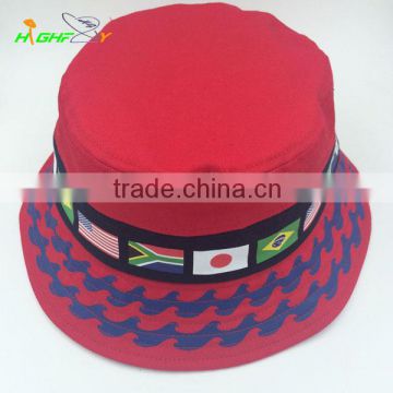OEM service alibaba custom screen printed bucket hat fishermen hat for wholesale