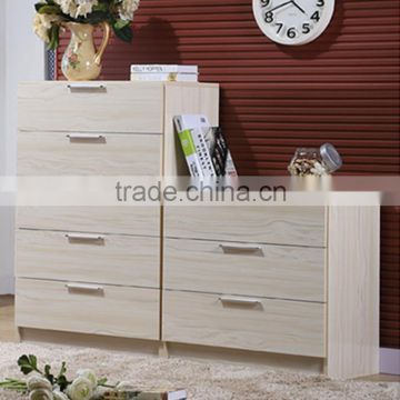 Cheaper PVC three and five drawer chest of drawers