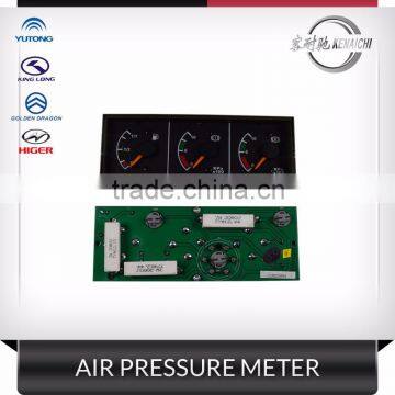 original quality bus air pressure meter for Yutong King Long Golden Dragon HIGER bus parts