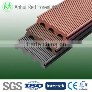 wood plastic composite solid pool decking board/wpc terrance planks