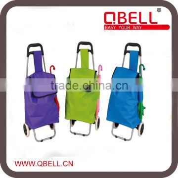 Cheap Multi-coloured and Foldable Shopping Trolley