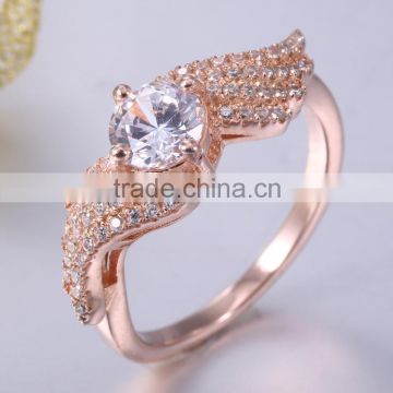 New brand 2016 silver ring designs for girl