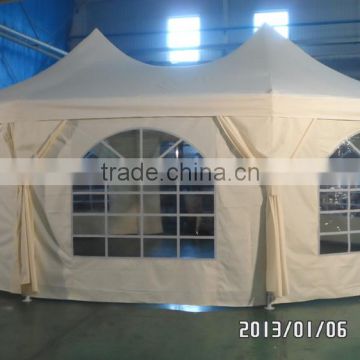 steel frame PVC PE covers teel frame dome tent