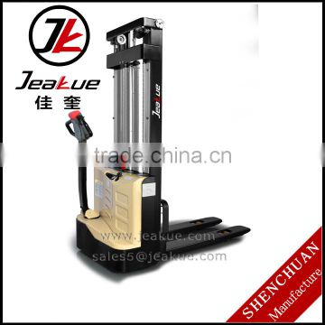 CE ISO approved 1.6T economical walkie electric stacker Jeakue EP16
