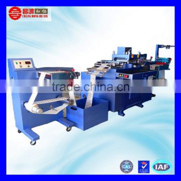 CH-360 Factory low price Shenzhen label high speed flatbed die cutting machine