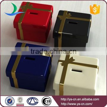 Girl gift set gift box ceramic modern promotional Money Box