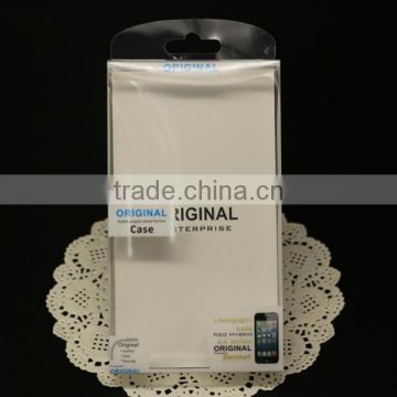 Customized CellPhone Case plastic packaging , PVC Packaging box