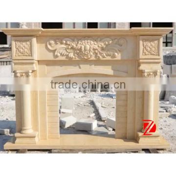 decorative china stone fireplace