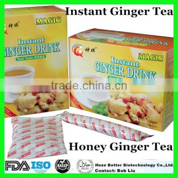 Hot Sale Instant Honey Ginger Tea, Lemon Herbal Ginger Tea, Instant Honeyed Ginger Drink