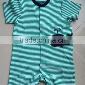 cotton baby short sleeve bodysuit baby cloth
