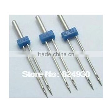 Domestic sewing machine parts Twin needle 90/14 for most of domestic sewing machine