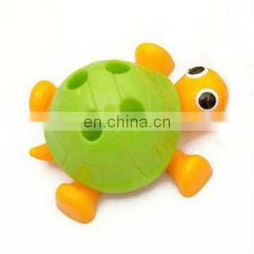 Tortoise shaped plastic pencil sharpener