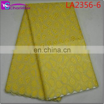charinter african swiss voile lace fabric LA2356