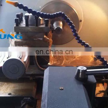 CK6130 horizontal chinese metal cnc lathe machine working