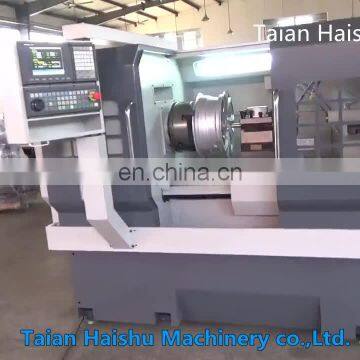 CK6160A alloy wheel repair cnc lathe machine tool china wheel cnc lathe