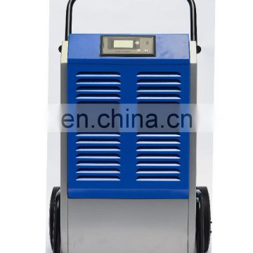 90L/D Industrial Dehumidifier with Big Wheels and Folding Handle 110V/60HZ