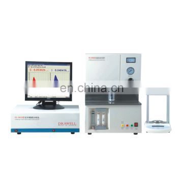 Drawell 8620 CS Analyzer Arc Infrared Carbon Sulphur Analysis Instrument