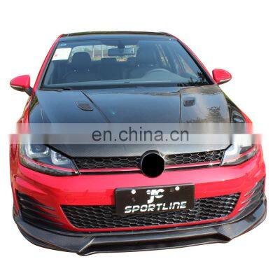 M&L MK7 Carbon Fiber Engine Hood for VW Golf 7 VII GTI