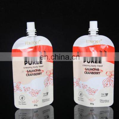 300ML 500ML 720ML Nylon Plastic laminated material Doypack spout pouch bag liquide packaging of detergent powder