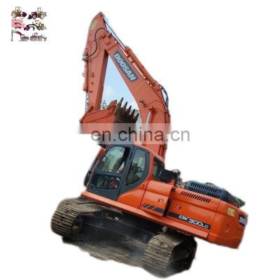 South Korea made Hydraulic pumb 30 ton digger Used Doosan DX300 crawler Excavator 30tons digger