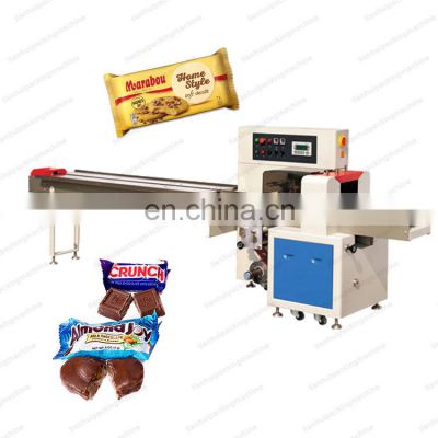 Automatic servo motor bread towels pillow packaging/packing machine from Amy