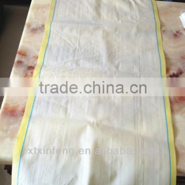 china 2014 new plastic sand bag pp woven bag white color pp woven sand bag
