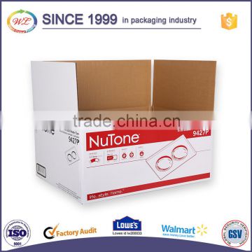 3 Layers corrugated box factory Custom Corrugated Packaging Box with Printing