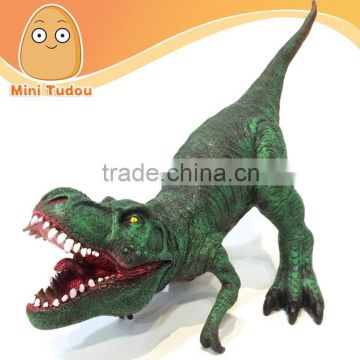 Eco-friendly VINYL Tyrannosaurus Rex plastic toys dinosaur king X777-4A