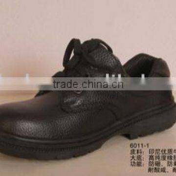 low-cut cow leather safety shoes protective shoes