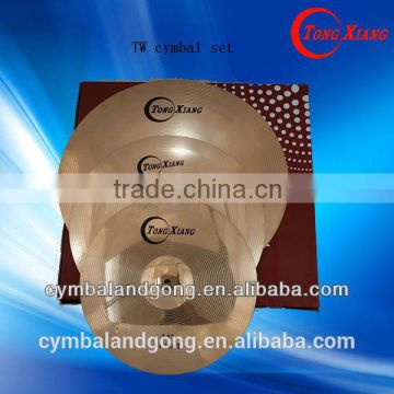 TW cymbals for drums 14hihat16crash18ride B10 cymbal