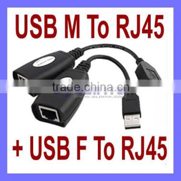 M/F USB RJ45 Coupler